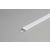 LED PROFIL FEDÉL "K" FLOOR12  LÉPÉSÁLLÓ KLIKK OPÁL