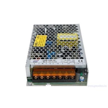   MEANWELL 150W LRS-150-12 150W 12V 6,25A IP20 tápegység 12VDC 